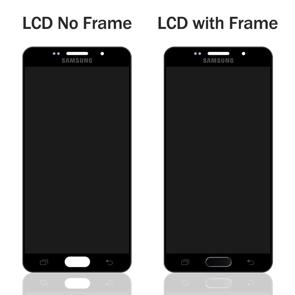 ЖК-экран 5 2 дюйма для Samsung Galaxy A5 2016 ЖК-дисплей сенсорный экран с рамкой в сборе A510
