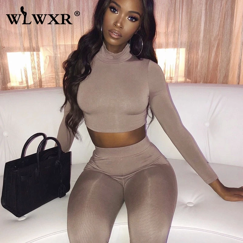 WLWXR комплект из 2 предметов женский костюм Клубные наряды сексуальный