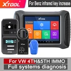 XTOOL X100 PAD3 с KC501 ks01 OBD2 диагностические инструменты ключевой программатор чипы программист для Benz Инфракрасный ключ чтение ECU Автомобильный сканер