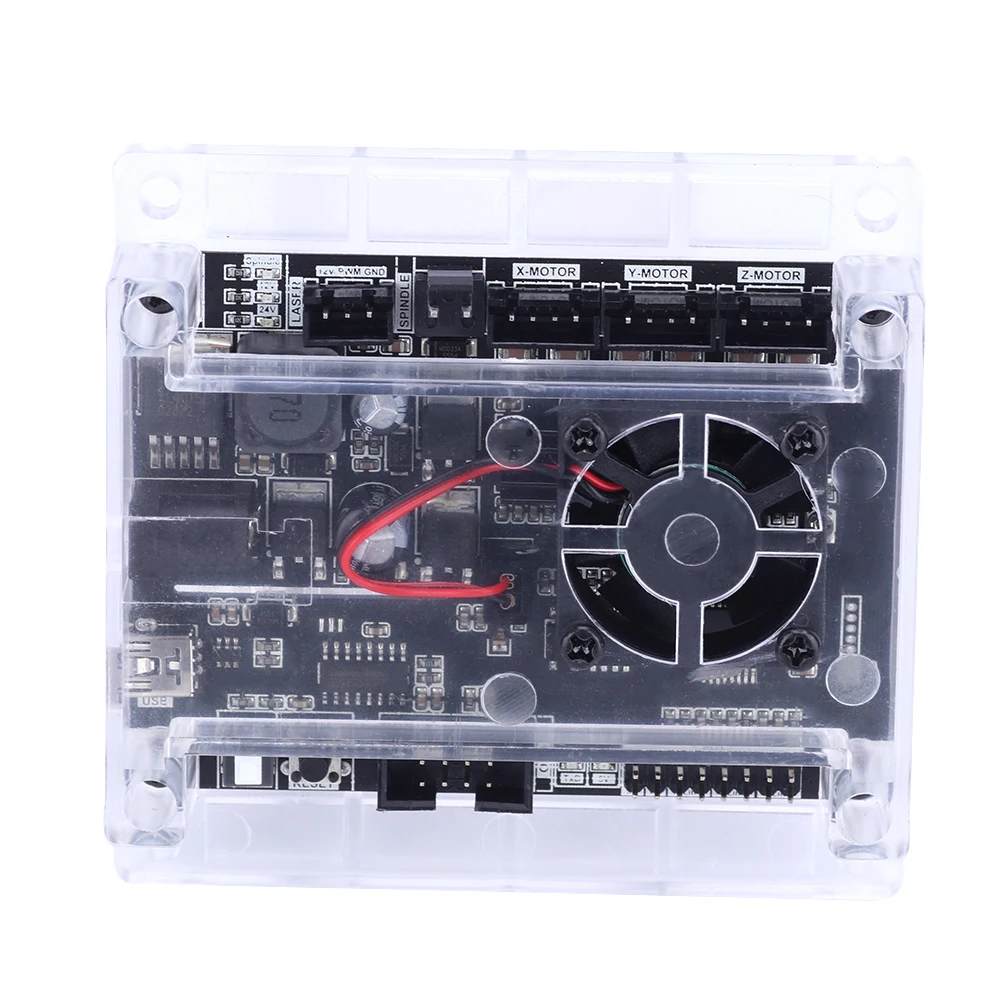 Цилиндрический лазерный модуль 40 Вт 3-осевой 3 в 1 с ЧПУ GRBL1.1