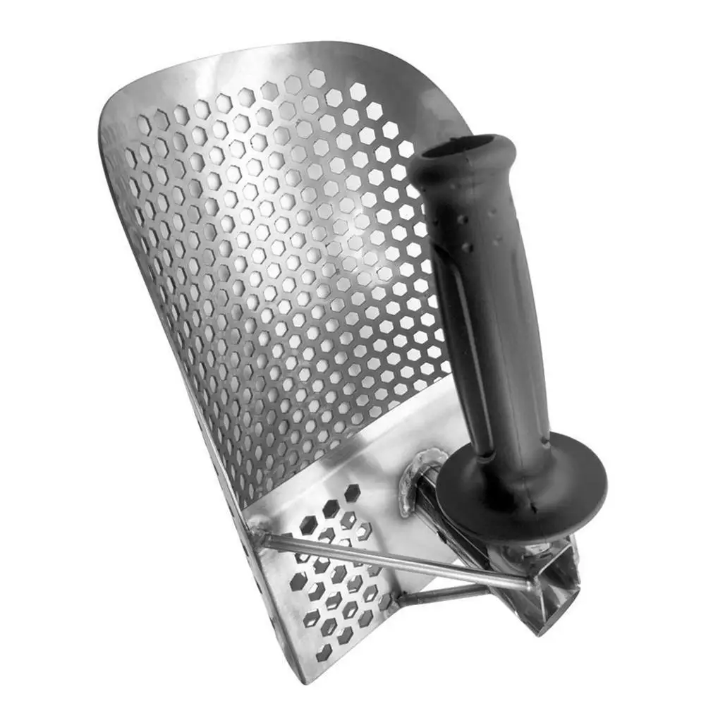 Нержавеющая Сталь Шестигранные отверстия Лопата для песка Совок необходимый