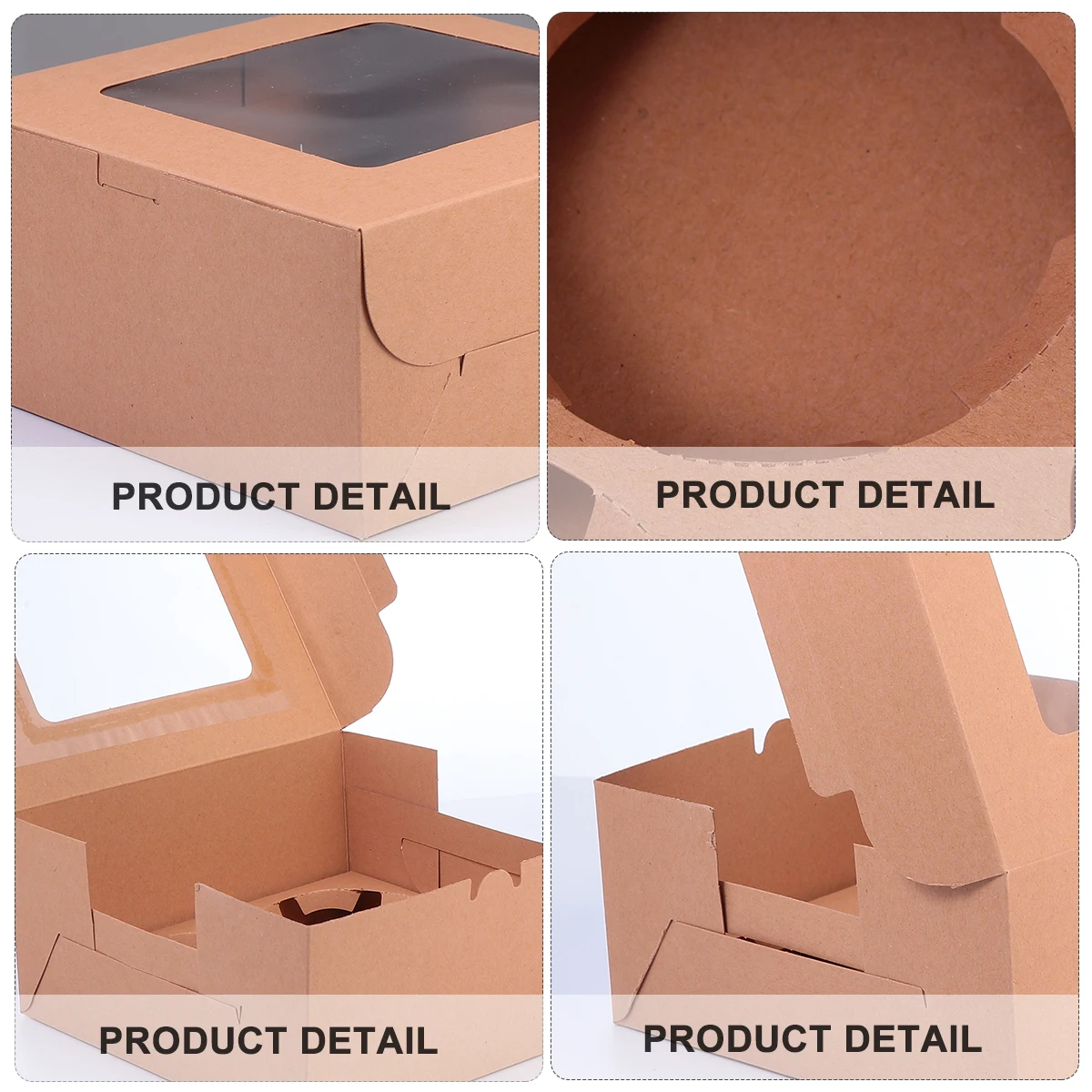10 шт. коробка для яиц из картона упаковка кекса десерт торта упаковочная посылка