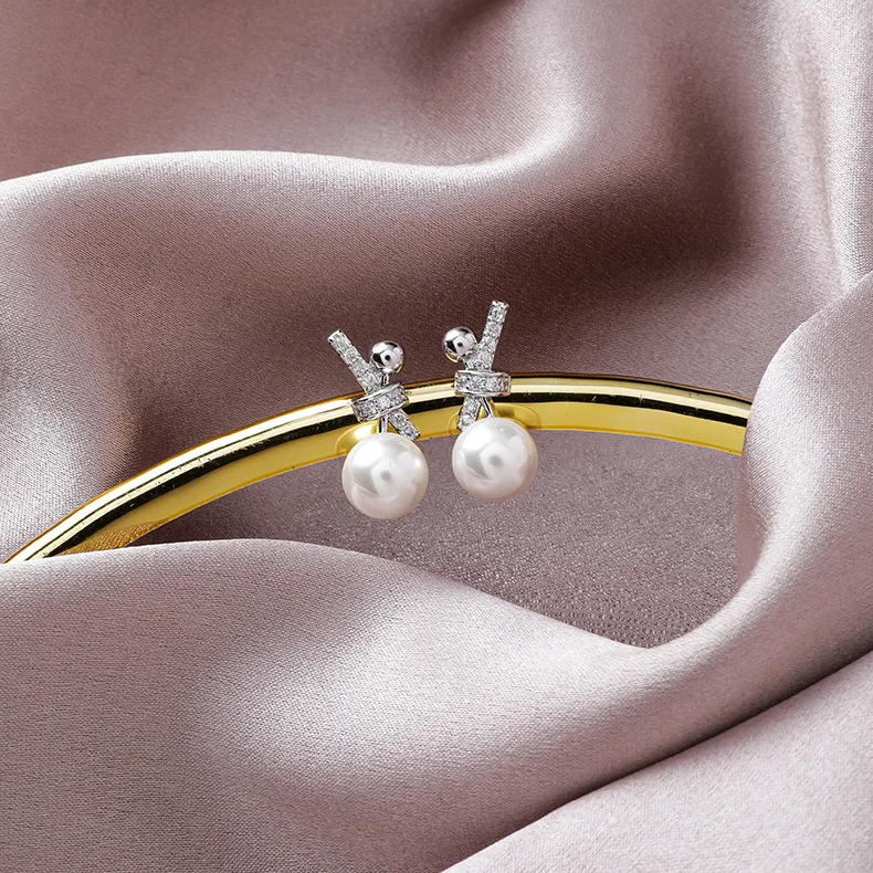 Женские серьги-капельки с искусственным жемчугом в корейском вечерние ле 2020 |