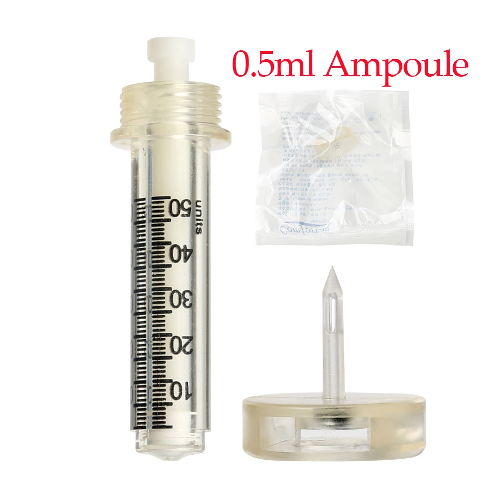 50 шт. одноразовый шприц с гиалуроновой ручкой 0 5 мл|Кислородный аппарат для лица| |
