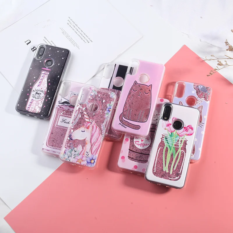 Светлый блестящий чехол для Xiaomi Redmi Note 5 7 Pro 4 mi 8 Plus 4X 4A 5A S2 Coque мягкий Quicksand Dyna c TPU
