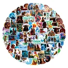 Водонепроницаемый чехол с героями мультфильмов Disney Raya и The Last наклейки с драконом, для ноутбука, гитары, скейтборда, чемодана, стикеры в стиле аниме, игрушки, 1050 шт.