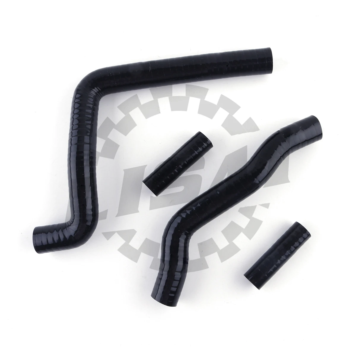 

Силиконовые Радиатор охлаждения охлаждающей жидкости шланга для Kawasaki KX250 05-07 черная версия