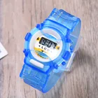 Горячая Распродажа, яркие детские часы для мальчиков и девочек, светодиодные цифровые спортивные часы с силиконовым резиновым ремешком, Детские повседневные часы, подарок
