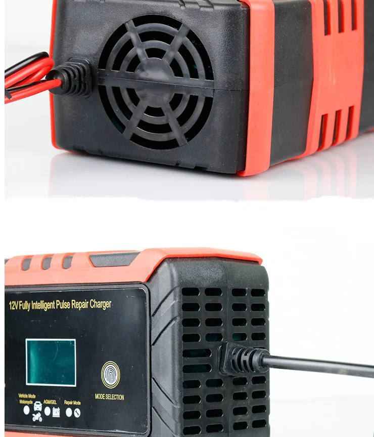 Умное автомобильное зарядное устройство для аккумулятора мотоцикла 12V2 100 Ач с
