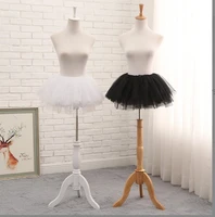 new wedding accessories kids girls tulle tutu mini ball gown crinoline skirt petticoats in stock underskirt