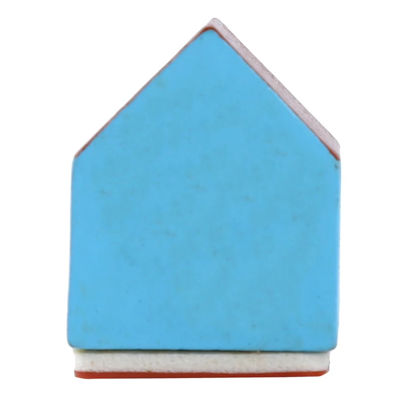 Creative Cartoon Cat Pattern Seal Wooden Stamps Blue Small Household Decor Seal Scrapbooking Standard Stamp 3*4cm
