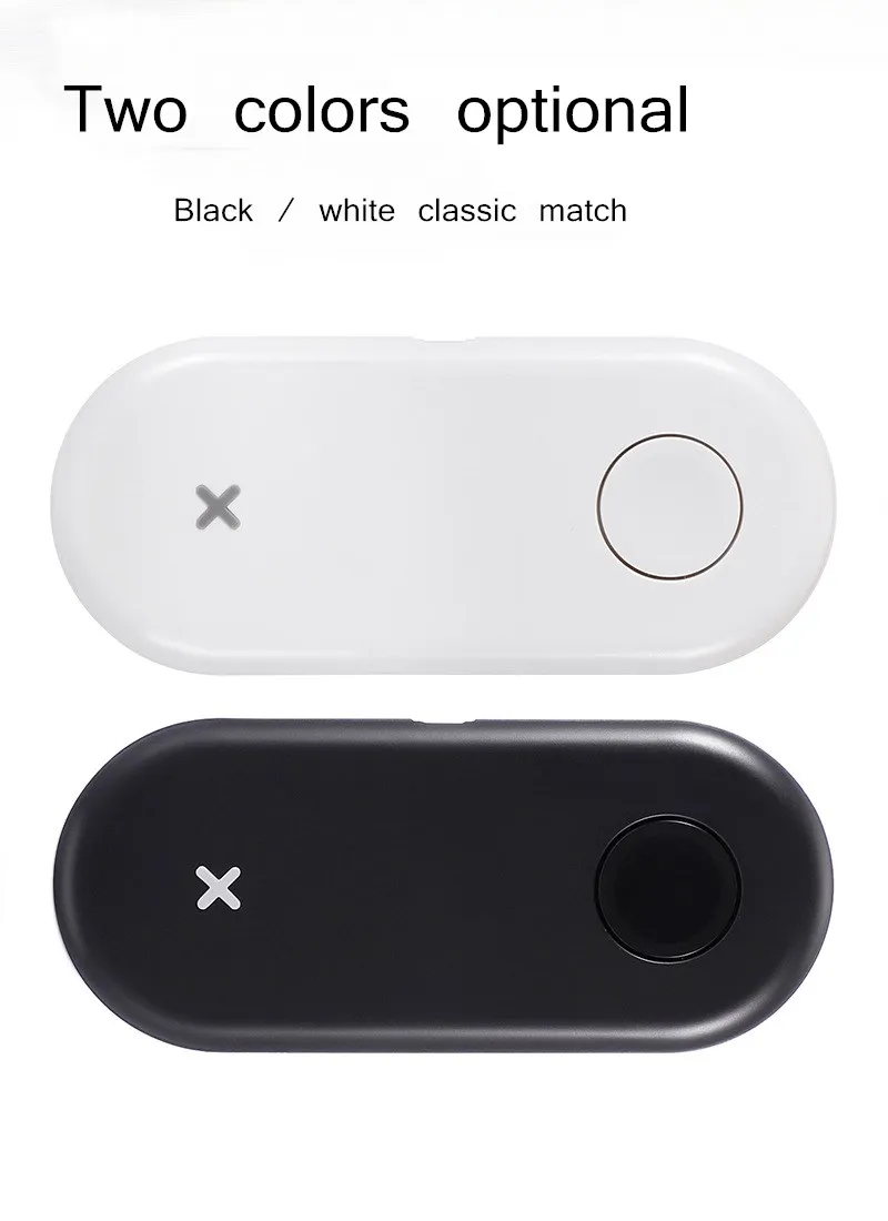 Беспроводное зарядное устройство Qi 2 в 1 для iPhone XS Max iWatch 10 Вт подставка зарядного