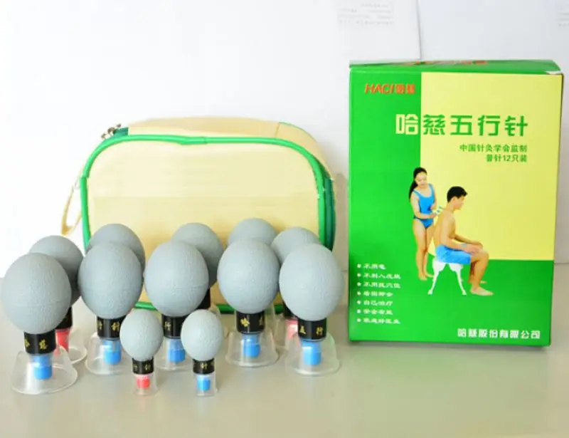 Набор банок для китайского акупунктуры физиотерапии 8/12/18 банок|Массажные