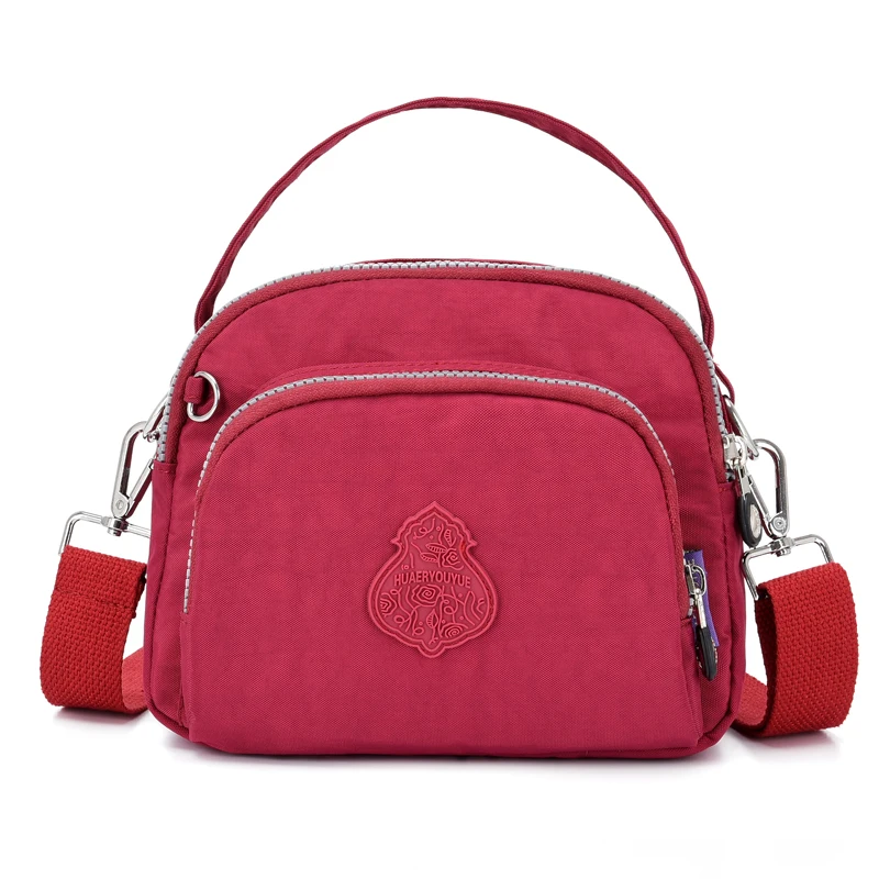 Сумки-мессенджеры Женская сумка через плечо женская Bolsa Feminina Mujer нейлоновая Водонепроницаемая большая однотонная пляжная Женская дорожная сумка