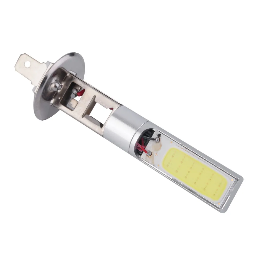 

1PCS H1 7.5W COB LED White Car Auto Light Source Fog DRL Daytime Running Driving Lamp Bulb 6000K DC 12V