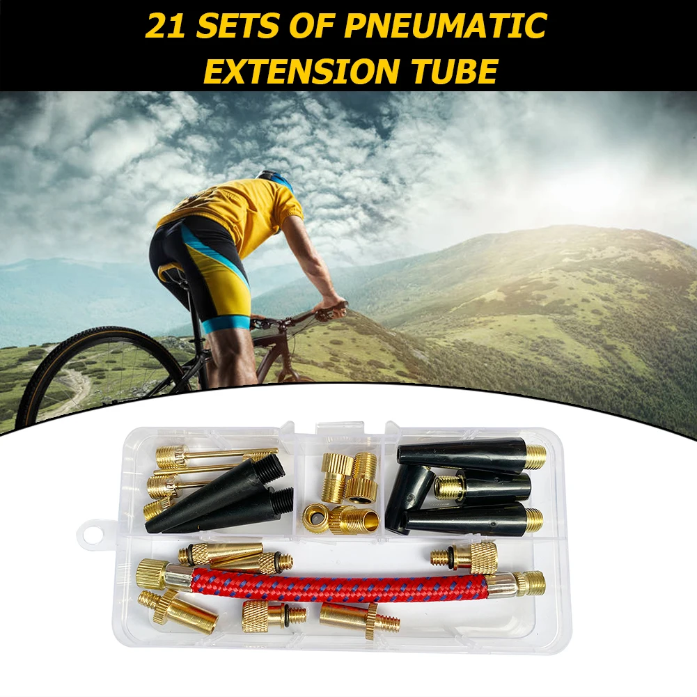 Комплект адаптеров для воздушного шланга велосипеда комплект из 21 шт.