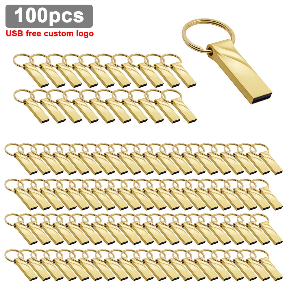 

USB-флеш-накопитель, 100 шт./лот, 64 ГБ, 32 ГБ, 16 ГБ, 4 Гб