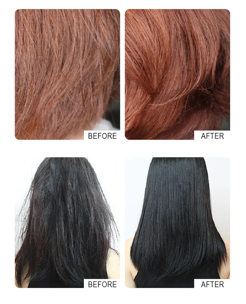 Волшебная питательная маска для волос восстанавливает повреждения мягкие