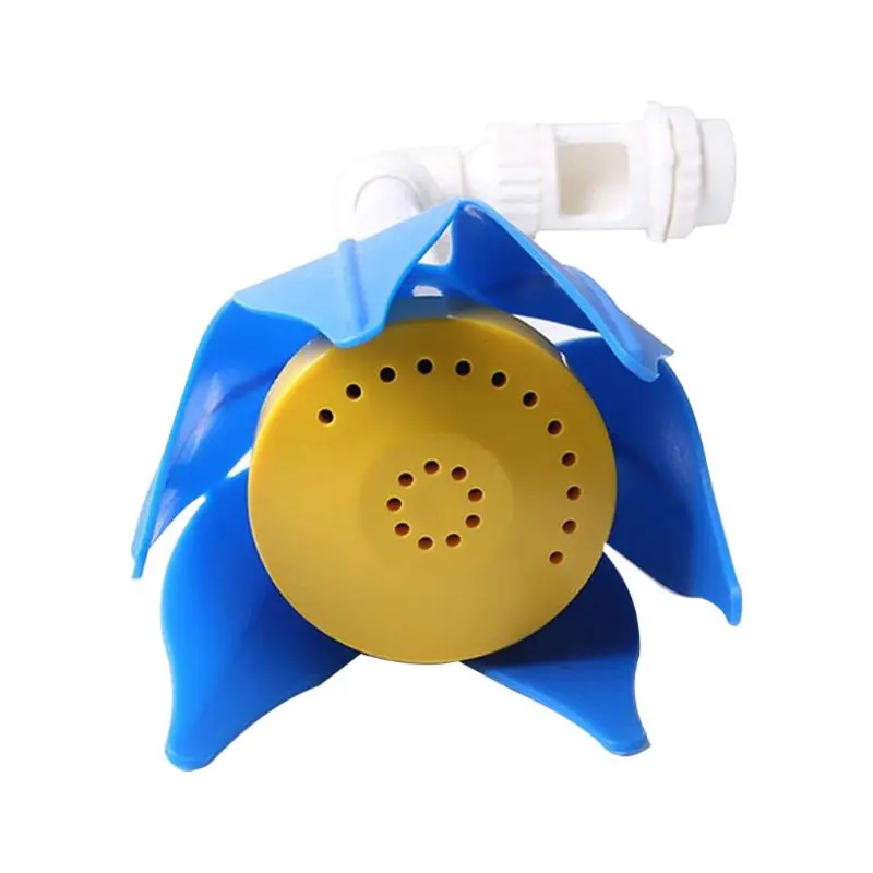 

D2TC Lotus Head Pool View Fountain Stand Waterfall Spray Pool SPA Parts Fits Threaded