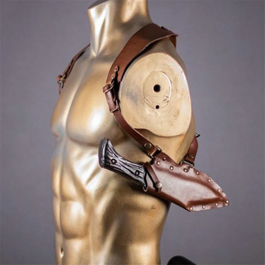 Мужской винтажный костюм пирата для косплея кожаные ножны меч держатель катаны