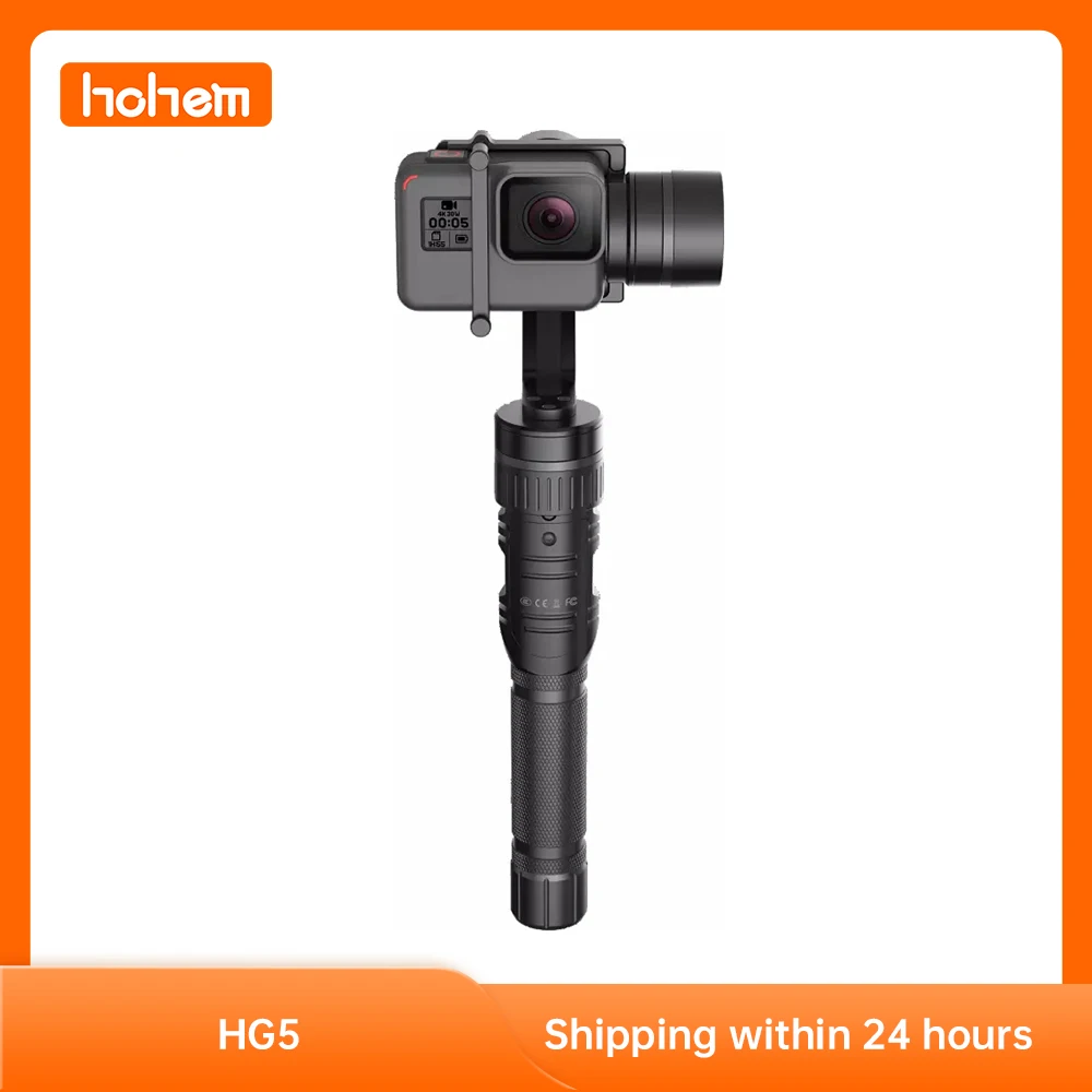 Hohem HG5 шарнирный 3 осевой Ручной Стабилизатор из алюминиевого сплава для GoPro Hero 7 6 5