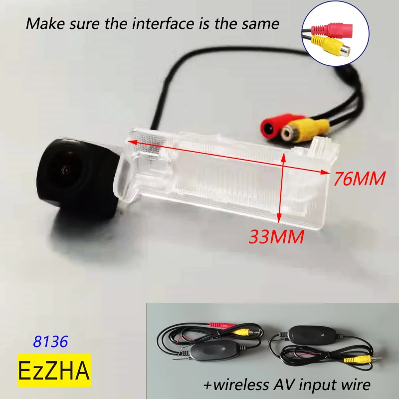 Fisheye Dynamic Trajectory Wireless Car Rear View Camera For Skoda Fabia Kodiaq Superb Octavia Rapid/VW Lavida Passat Sagitar
Fisheye Dynamic Trajectory Wireless Car Rear View Camera For Skoda Fabia Kodiaq Superb Octavia Rapid/VW Lavida Passat Sagitar