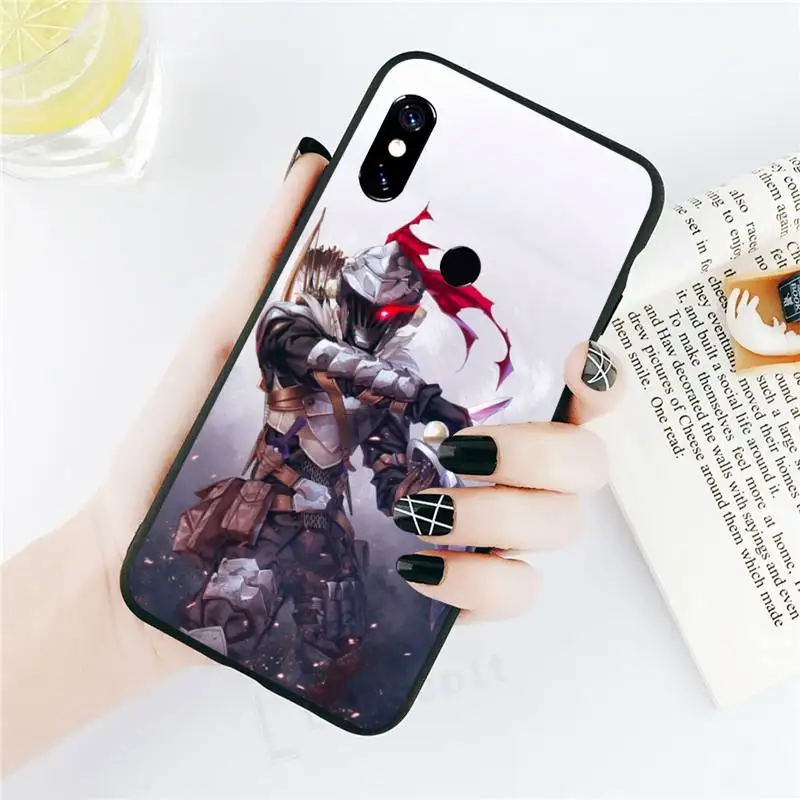 

Anime GOBLIN SLAYER Japanese manga Phone Case For Xiaomi Redmi note 7 8 9 t k30 max3 9 s 10 pro lite