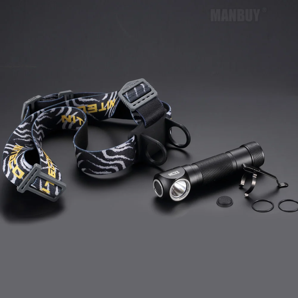 2021 NITECORE HC33 + SC2 зарядное устройство 18650 перезаряжаемая батарея фара 1800 люмен