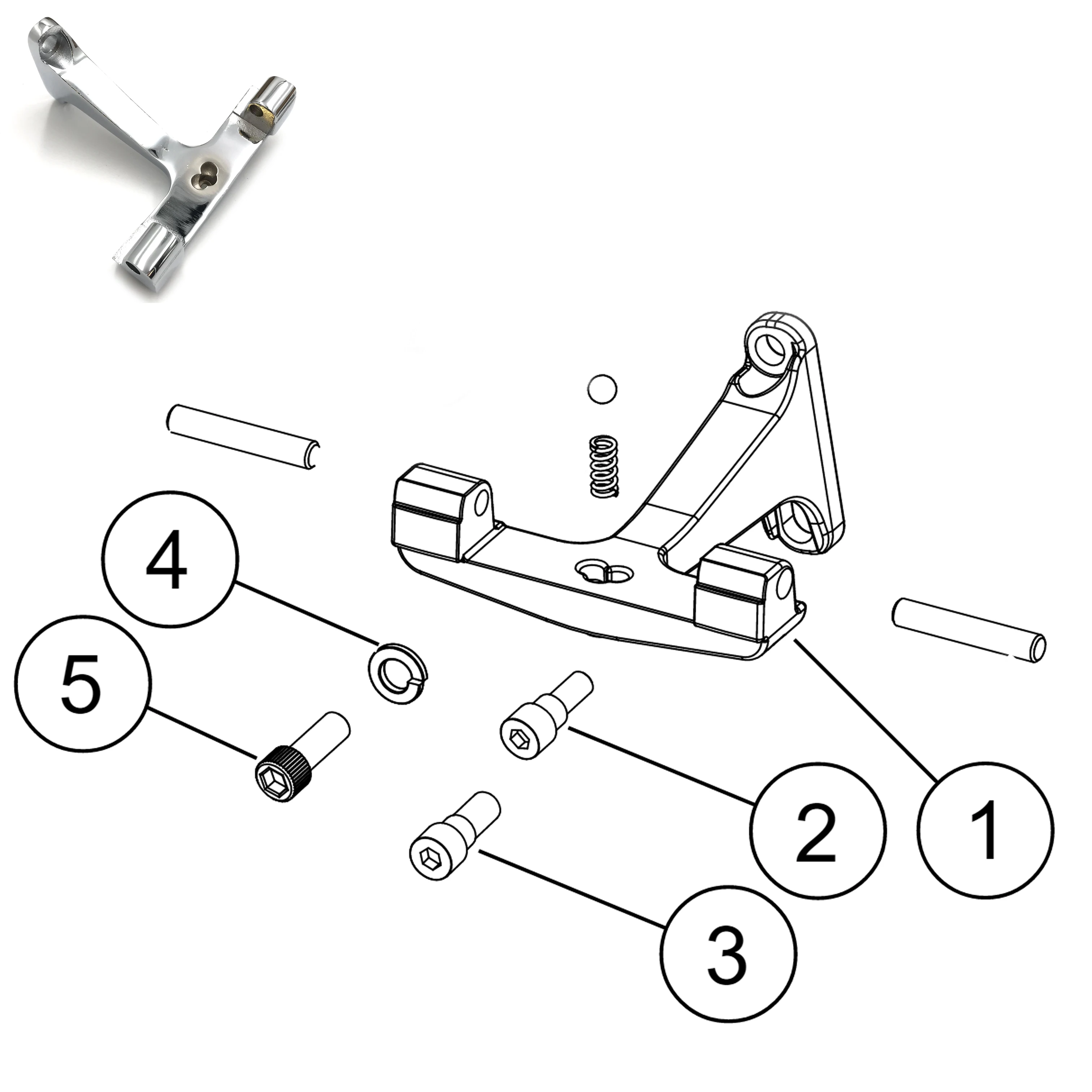 Запчасти для мотоциклов черный Кронштейн подножки пассажира Напольная доска