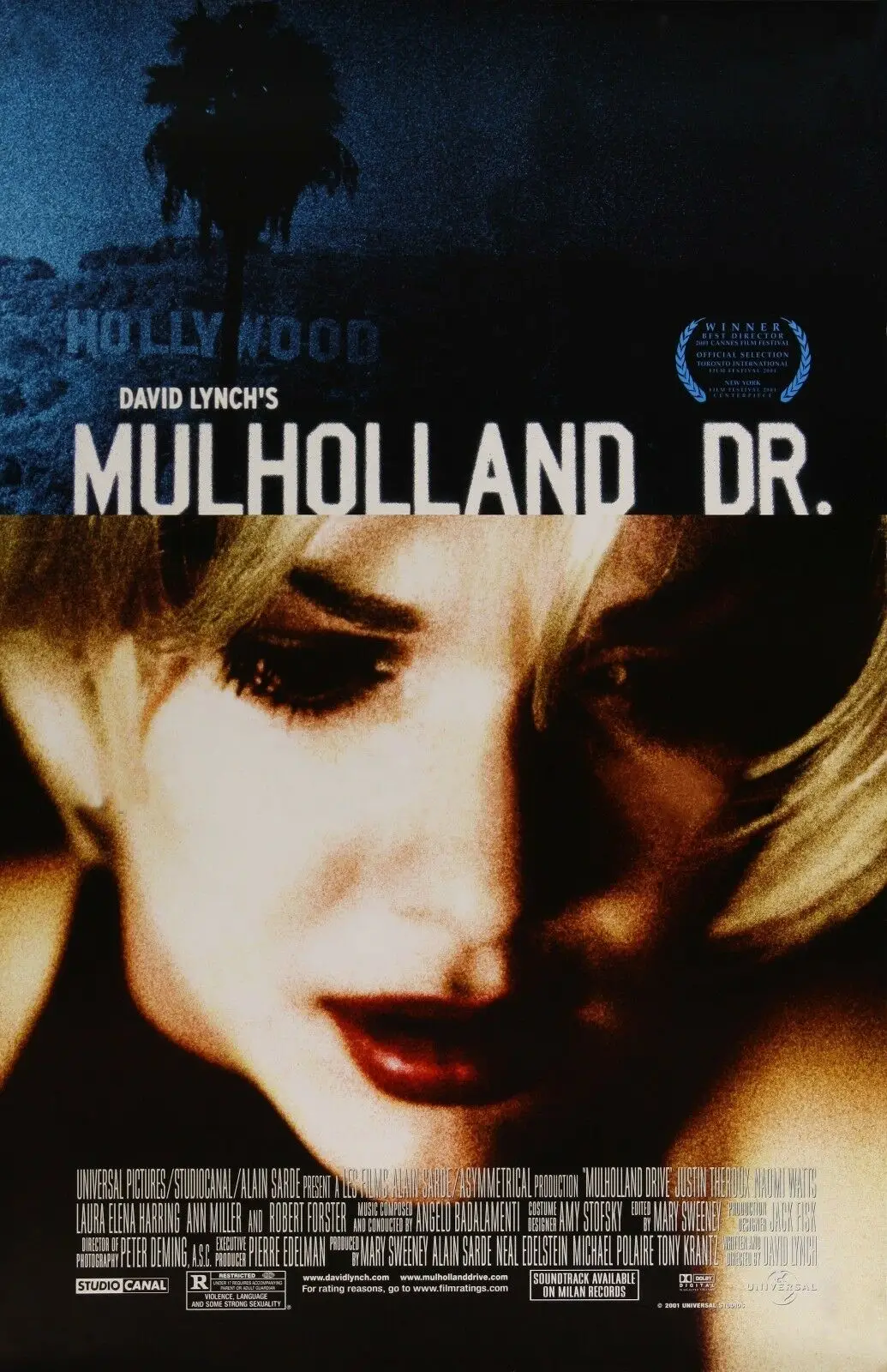 

Mulholland Drive Movie Art Silk Poster Print 24x36inch