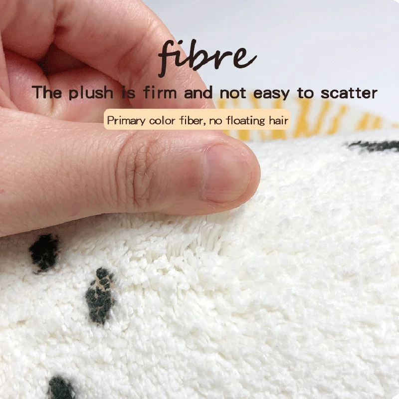 super soft bathroom non slip mat thickened flocking bathroom rug home decoration entrance door mat bedroom plush fluffy carpet free global shipping