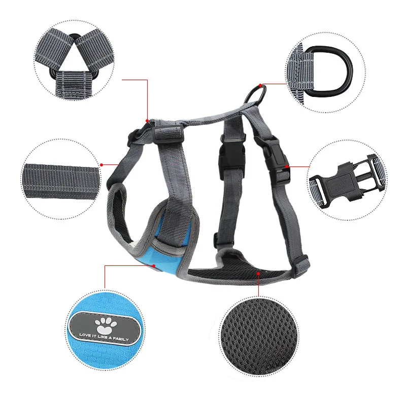 Светоотражающий Поводок для питомца собаки маленьких средних и больших собак