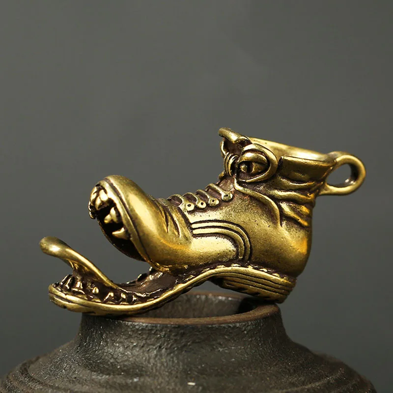 Брелки ручной работы в стиле ретро подвески металлические латунные забавные с