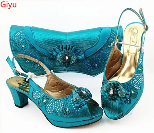 Doershow/новейший комплект из туфель и сумочки персикового цвета в африканском стиле