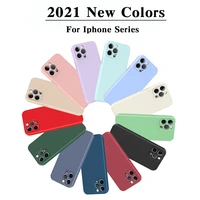 2021 square liquid silicone case for iphone 13pro 12pro 11pro 13 12 11 pro xs max 6 6s 7 8 plus x xr mobile phone housing shell