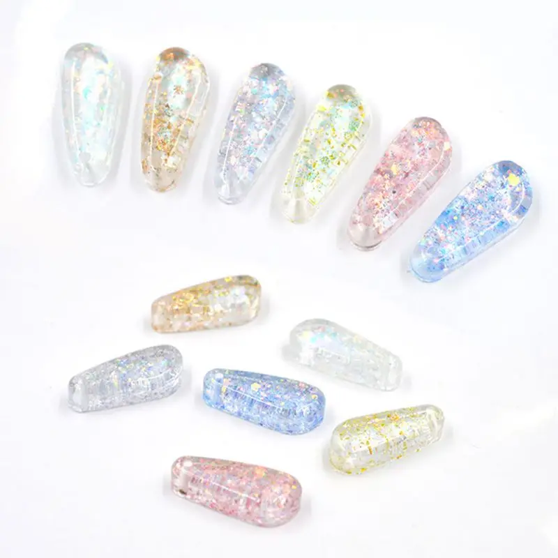 

20 Bottles Nail Art Sequins Filling Flash Glitter Powder UV Epoxy Resin Pigment C7AF