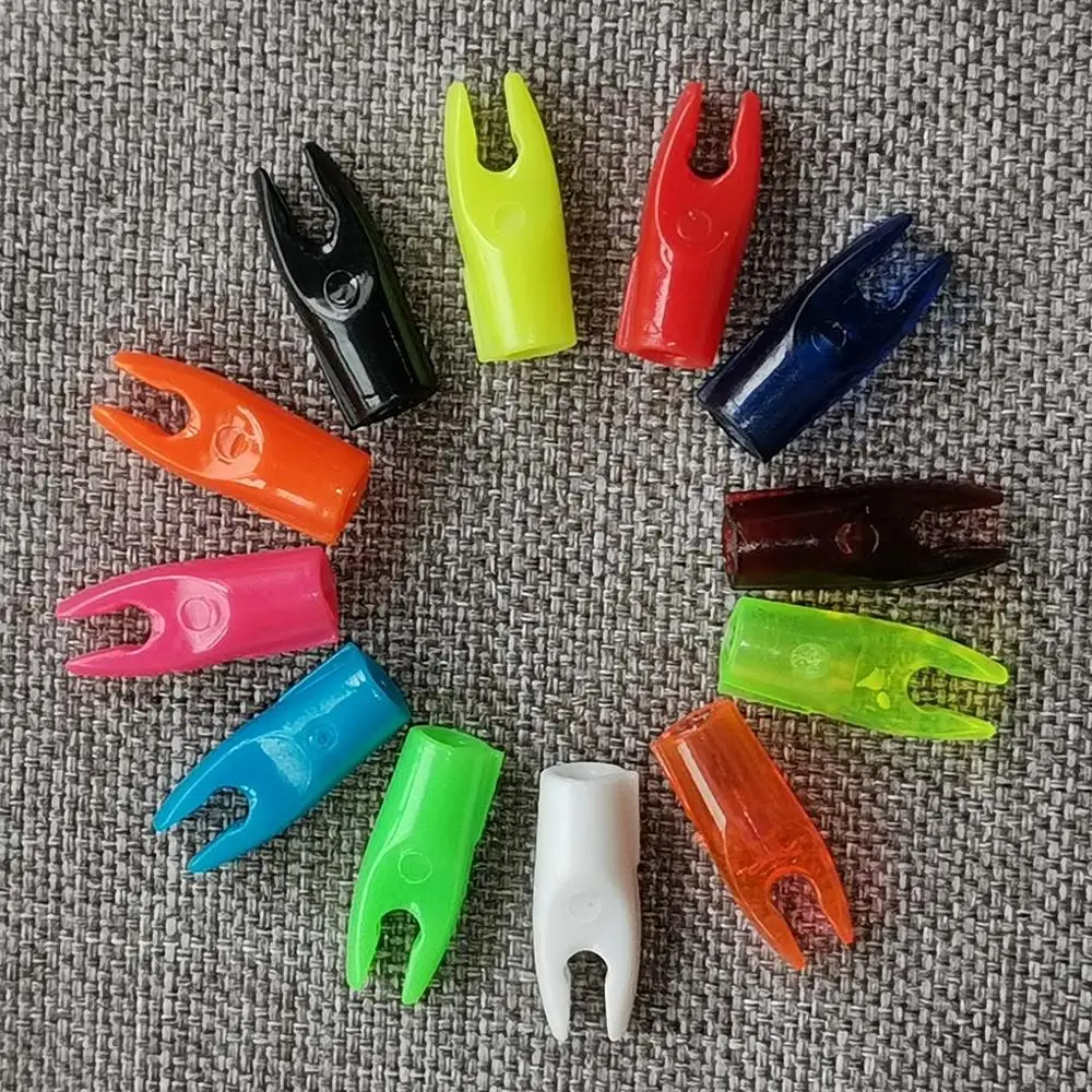 

50pcs DIY Plastic Arrow Pin Nocks For ID4.2mm ID6.2mm 3.2mm Arrow Shaft Archery Accessory