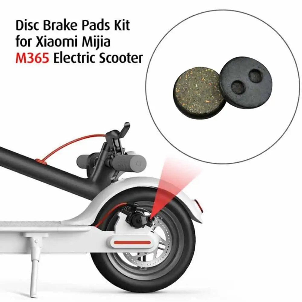 

For Xiaomi Mijia M365 PRO Electric Scooter Brake Pads Rear Wheel Pro Brake Disc Friction Plates 2 Pcs Pads Scooter Accessories