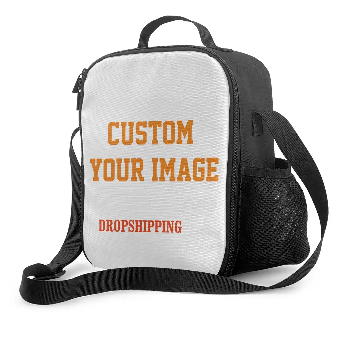 WHEREISART Новый ланч-мешок для детей индивидуальный логотип печать изображений