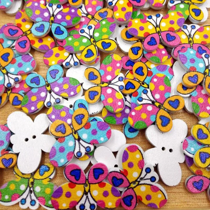 50 шт. разноцветные декоративные пуговицы 20 х30 мм | Дом и сад
