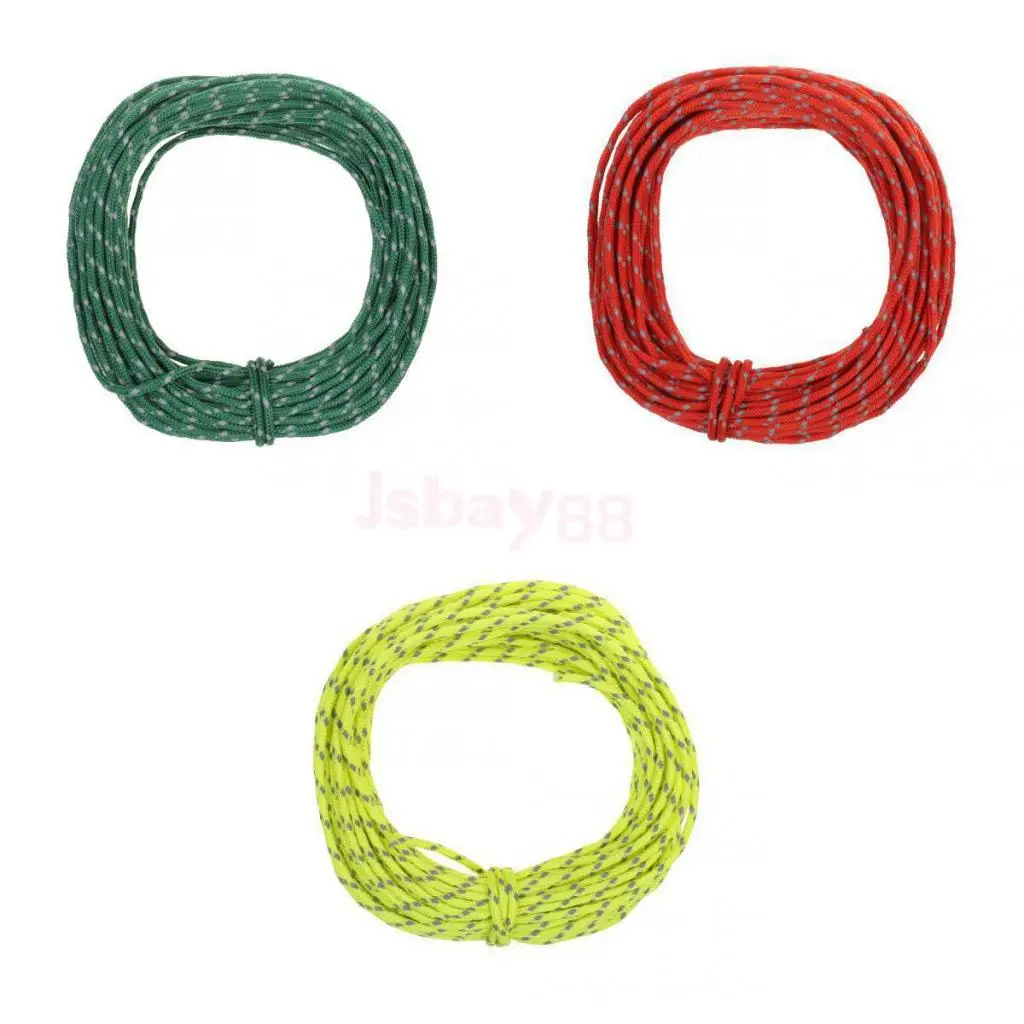 50ft открытый светоотражающий Guyline палатка Bivi Basha веревка Guy Line Кемпинг шнур