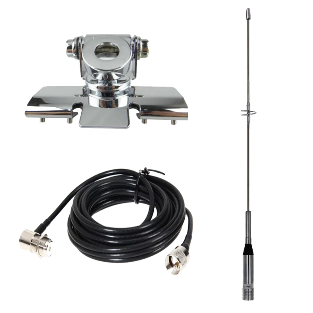 Оригинал nagoya антенна NL 770R 200W PL 259 UHF 144/430 МГц для QYT KT 780plus VHF 136 170 мА/ч двухстороннее