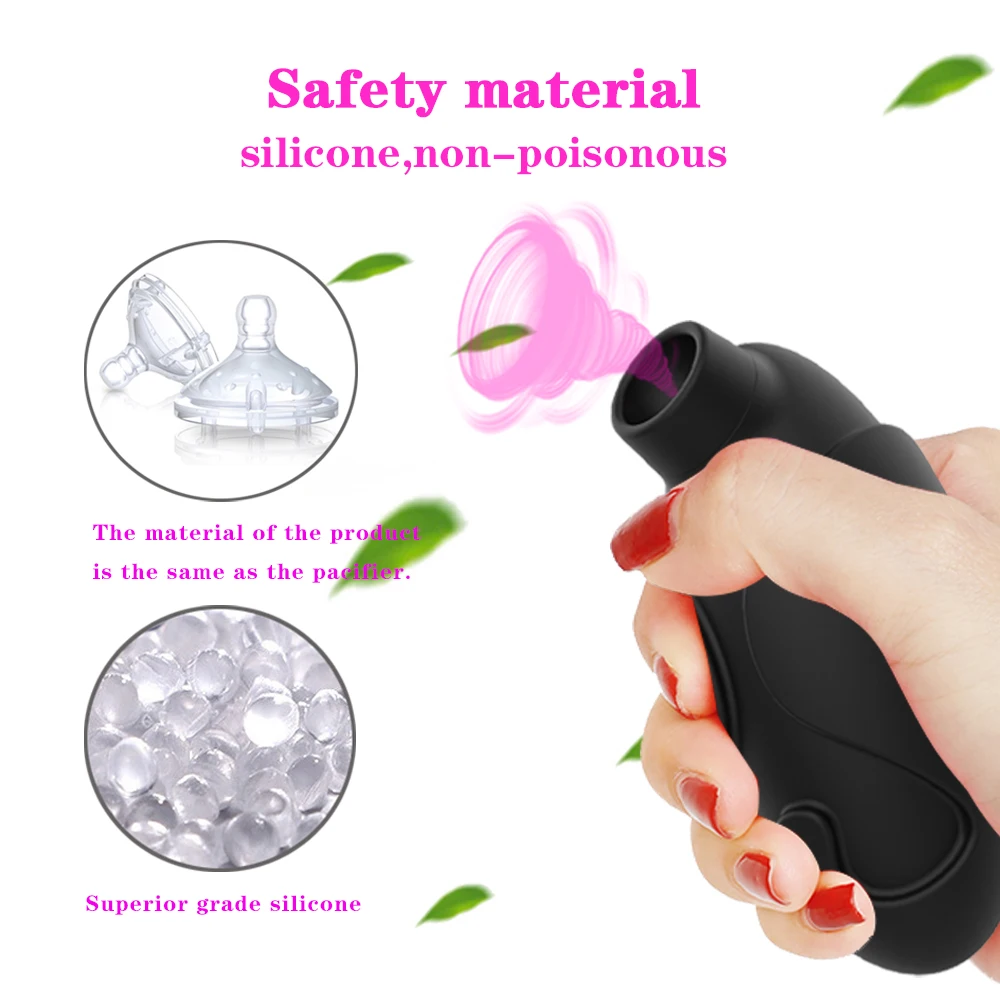 Мини на присосках для клитора вибратор оральный лижущий язык вибрирующий