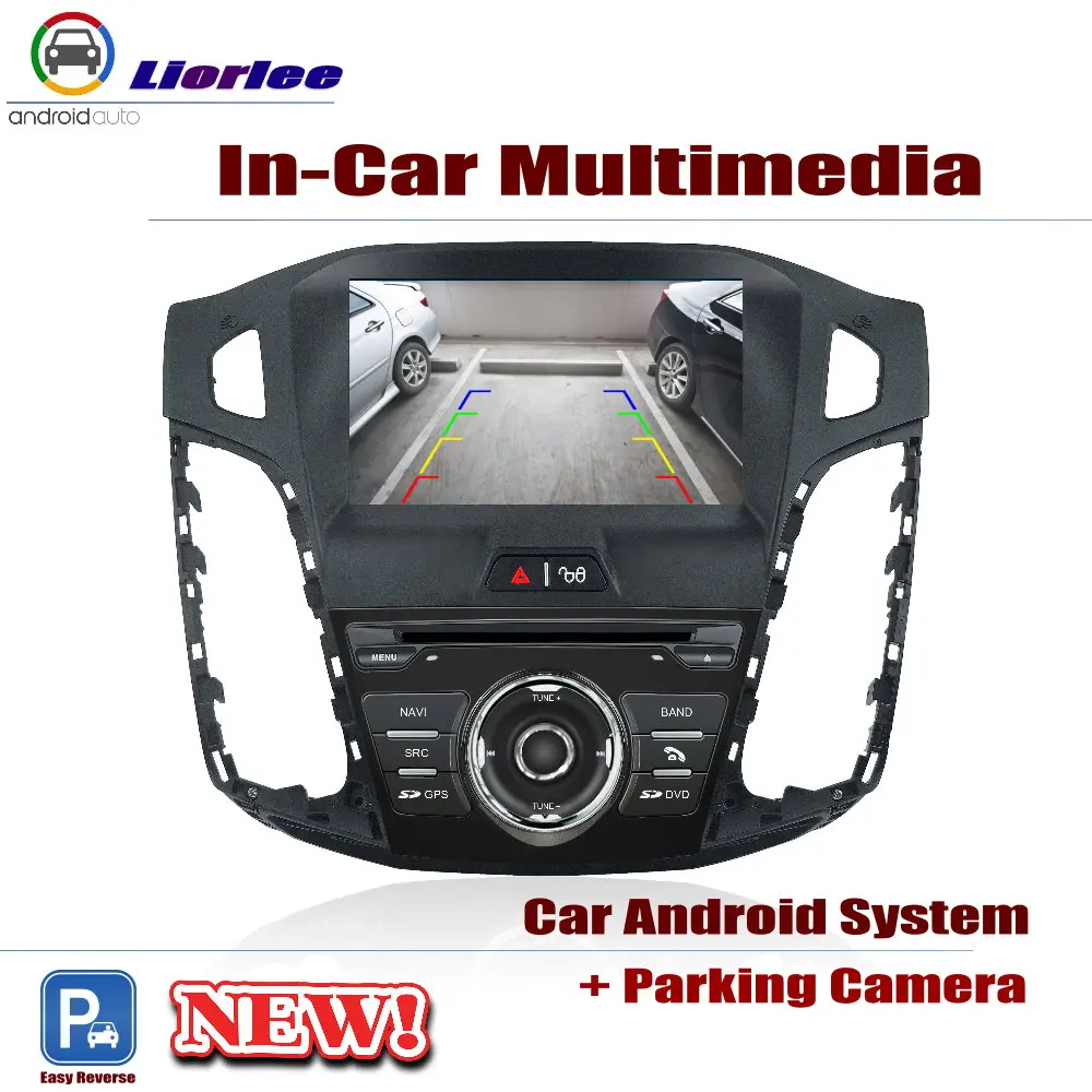 Автомагнитола DVD плеер GPS навигация для Ford Focus 2012 2014 Android HD дисплей система аудио