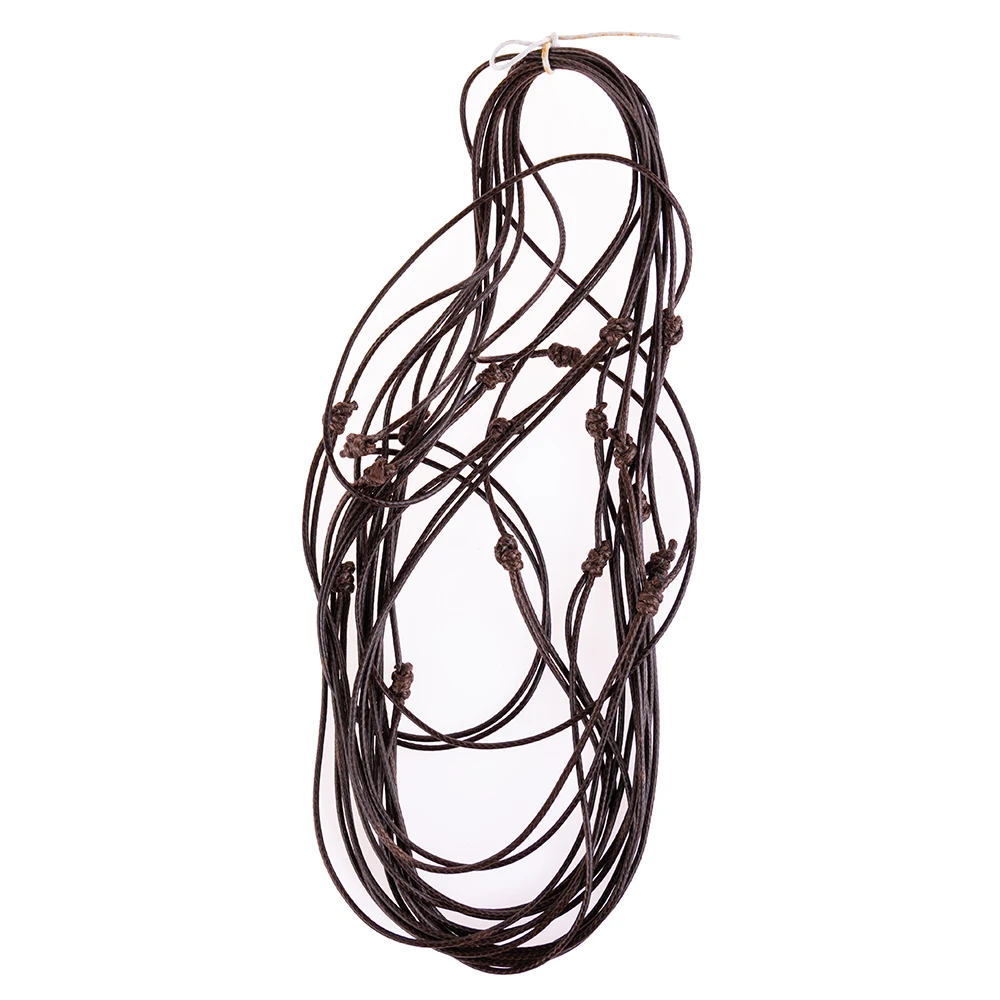 

YEYULIN 10pcs 1.5mm Wax Cord Necklace Handmade Craft Gift Round Korea Wax Cord Necklace 70cm Adjustable