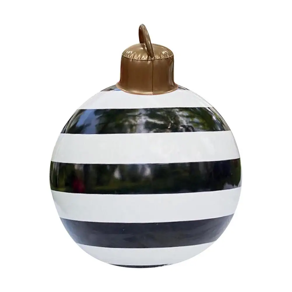 

Christmas Inflatables Inflatable Christmas Ball 23.6 Inches Large PVC Outdoor Christmas Balls Outdoor Christmas Decorations