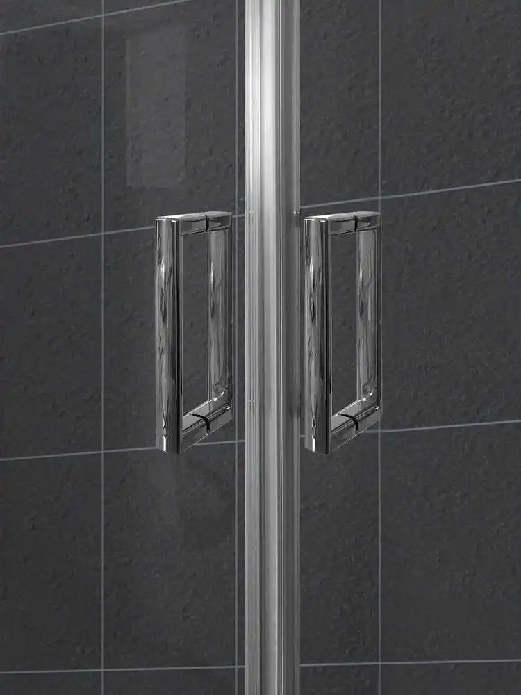 2 фиксированные передние душевые панели с раздвижными панелями высота 195 см Серия