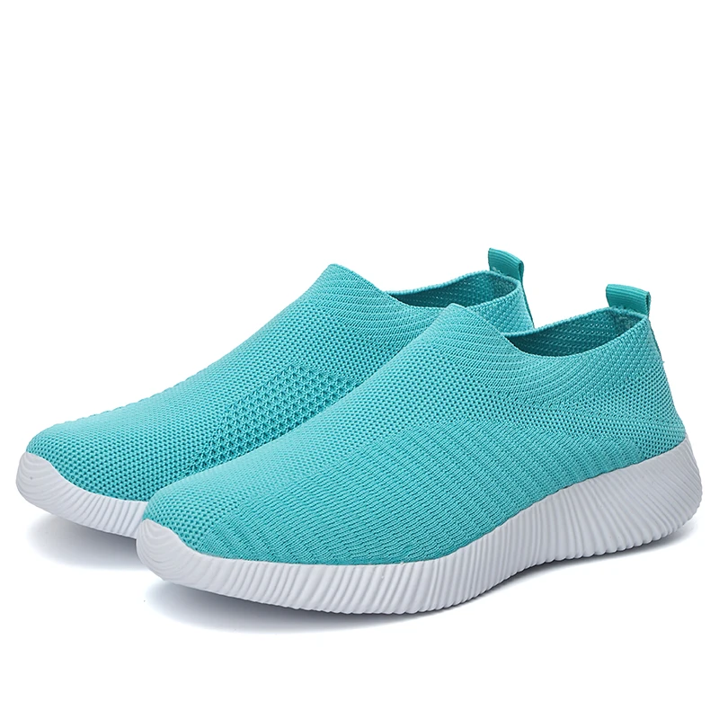 

Comfortable, Breathable And Affordable Slip-on Sneakers Round Toe Low Cut Walking Fly Woven Shoes For Men And Women