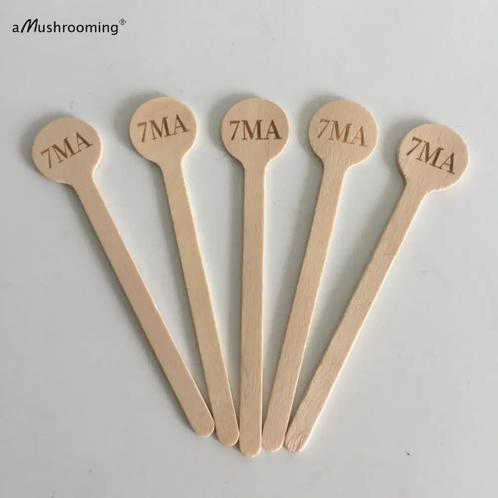 x200 Wooden Cocktail Drink Swizzle Stick Stirrers Personalized for Coffee Bars Weddings Baptism Party Bridal Shower | Дом и сад