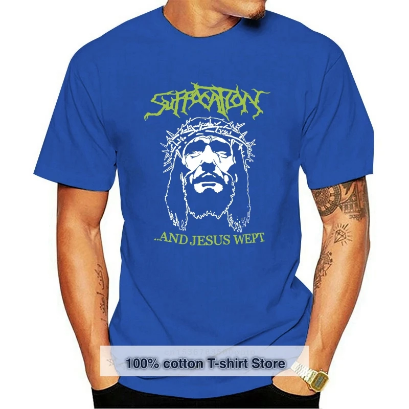 

Suffocation Band And Jesus Wept Logo T-Shirt